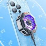 磁気式 スマホ散熱器 15Wワイヤレス充電器 X60 スマホ冷却ファン タブレット 冷却ファン iPhone/iPad 冷却  半導体 Magsafe スマホ散熱器 携帯クーラー SKU:IPC10092024015 - Image 5