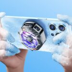 磁気式 スマホ散熱器 15Wワイヤレス充電器 X60 スマホ冷却ファン タブレット 冷却ファン iPhone/iPad 冷却  半導体 Magsafe スマホ散熱器 携帯クーラー SKU:IPC10092024015 - Image 4