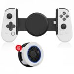 Type-C接続 スマホコントローラー  LEADJOY -M1+H1 スマホ散熱器付き モバイルゲームコントローラー iOS/Android対応 White SKU:IPC10102024005