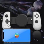 Type-C接続 スマホコントローラー  LEADJOY -M1+H1 スマホ散熱器付き モバイルゲームコントローラー iOS/Android対応 White SKU:IPC10102024005 - Image 6