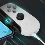 Type-C接続 スマホコントローラー  LEADJOY -M1+H1 スマホ散熱器付き モバイルゲームコントローラー iOS/Android対応 White SKU:IPC10102024005 - Image 7