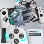 Type-C接続 スマホコントローラー  LEADJOY -M1+H1 スマホ散熱器付き モバイルゲームコントローラー iOS/Android対応 White SKU:IPC10102024005 - Image 5