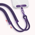 ストラップシート付属  紐7mm *80cm 太め肩掛け ストラップホルダー  携帯ストラップ ショルダーストラップ 携帯ショルダー 全9色 SKU:IPC10102024009 - 画像 (12)
