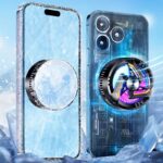 磁気式 スマホ散熱器 15Wワイヤレス充電器 GT28 スマホ冷却ファン タブレット 冷却ファン iPhone/iPad 冷却  半導体 Magsafe スマホ散熱器 携帯クーラー SKU:IPC10112024003 - Image 5