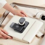 5in1ワイヤレス充電器  Apple watch &Air Pods充電充電可能 ワイヤレス充電 スタンド機能 PD15W 快速充電器 magsafe充電器 黒色  SKU:IPC10112024018 - 画像 (3)