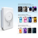 折れ畳式 3in1ワイヤレス充電器 Apple watch &Air Pods充電可能 ワイヤレス充電 スタンド機能 PD15W 快速充電器 magsafe充電器 全2色 SKU:IPC10112024022 - 画像 (7)