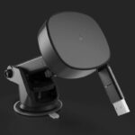 吸盤型 スマホホルダー 2in1 15Wワイヤレス充電器 360度回転可能 車載ホルダー ダッシュボードホルダー 超強吸着力  スマホ アンドロイド スマホ全機種対応  SKU:IPC10112024024 - 画像 (4)