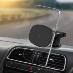 吸盤型 スマホホルダー 2in1 15Wワイヤレス充電器 360度回転可能 車載ホルダー ダッシュボードホルダー 超強吸着力  スマホ アンドロイド スマホ全機種対応  SKU:IPC10112024024 - 画像 (3)
