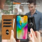 iPhone 16 Pro max 合成革 手帳型ケース iPhone 16e 手帳型ケース iPhone16pro PUレザー ケース スマホケース 全5色 SKU:IPC10112024032 - Image 11