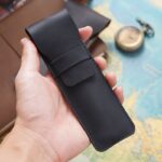 高級本革製ペンケース ペン数枚収納可能 S/L Size 紛失防止 ポーチ ペン収納バッグ 万年筆 ビジネス 筆箱 ペンケース プレゼント 全7色 SKU:IPC10112024037 - 画像 (30)