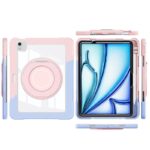 iPad Air 13 2024 2in1 PC+TPU ケース ペン収納 アップル アイパッド ipad pro 12.9inch ケース スタンド機能 衝撃吸収 保護カバー 全6色 SKU:IPC10112024048 - Image 9