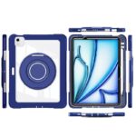 iPad Air 13 2024 2in1 PC+TPU ケース ペン収納 アップル アイパッド ipad pro 12.9inch ケース スタンド機能 衝撃吸収 保護カバー 全6色 SKU:IPC10112024048 - Image 5