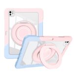iPad Air 13 2024 2in1 PC+TPU ケース ペン収納 アップル アイパッド ipad pro 12.9inch ケース スタンド機能 衝撃吸収 保護カバー 全6色 SKU:IPC10112024048 - Image 4