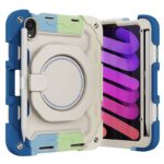 ipad mini6 2in1 PC+TPU ケース アップル アイパッド ペン収納 ipad pro 12.9inch ケース スタンド機能 衝撃吸収 保護カバー 全6色 SKU:IPC10112024049 - Image 7