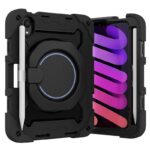 ipad mini6 2in1 PC+TPU ケース アップル アイパッド ペン収納 ipad pro 12.9inch ケース スタンド機能 衝撃吸収 保護カバー 全6色 SKU:IPC10112024049 - Image 6