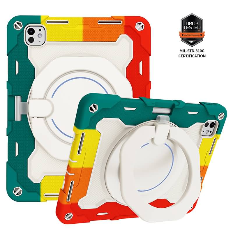 IPC10112024049-05.jpg ipad mini6 2in1 PC+TPU ケース アップル アイパッド ペン収納 ipad pro 12.9inch ケース スタンド機能 衝撃吸収 保護カバー 全6色 SKU:IPC10112024049 - Image 1