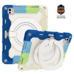 ipad mini6 2in1 PC+TPU ケース アップル アイパッド ペン収納 ipad pro 12.9inch ケース スタンド機能 衝撃吸収 保護カバー 全6色 SKU:IPC10112024049 - Image 12