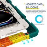 ipad mini6 2in1 PC+TPU ケース アップル アイパッド ペン収納 ipad pro 12.9inch ケース スタンド機能 衝撃吸収 保護カバー 全6色 SKU:IPC10112024049 - Image 14