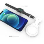 折れ畳み式 2in1ワイヤレス充電器 Apple watch &Air Pods充電可能 ワイヤレス充電 スタンド機能 PD15W 快速充電器 magsafe充電器 全2色 SKU:IPC10132024005 - Image 9