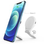 折れ畳み式 2in1ワイヤレス充電器 Apple watch &Air Pods充電可能 ワイヤレス充電 スタンド機能 PD15W 快速充電器 magsafe充電器 全2色 SKU:IPC10132024005 - Image 7