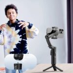 3軸 スタビライザー M02 マグネチックフィルライト付き 顔トラッキング  手持ちジンバル ロー 自撮り棒 アングル撮影 AI追跡＆ライトモジュール搭載 SKU:IPC10132024008 - Image 19