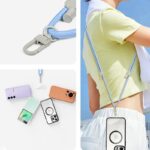 ストラップシート付属  DUX DUCIS 肩掛け ストラップホルダー  携帯ストラップ ショルダーストラップ 携帯ショルダー 全8色 SKU:IPC10222024011 - Image 2
