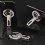 両面強磁力 スマホ スタンド Magsafe スマホスタンド 折り畳式 マグネット式 スマートフォン リングホルダーMagsafeアクセサリー 全2色 SKU:IPC10222024022 - Image 4