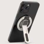両面強磁力 スマホ スタンド Magsafe スマホスタンド 折り畳式 マグネット式 スマートフォン リングホルダーMagsafeアクセサリー 全2色 SKU:IPC10222024022 - Image 2