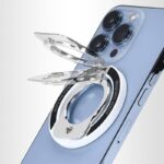 マグネット式 スマホ スタンド  Magsafe対応アクセサリー 折り畳式 マグネット式 スマートフォン リングホルダー 全7色 SKU:IPC11092024014 - Image 2