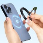 マグネット式 スマホ スタンド  Magsafe対応アクセサリー 折り畳式 マグネット式 スマートフォン リングホルダー 全7色 SKU:IPC11092024014 - Image 5