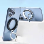 マグネット式 スマホ スタンド  Magsafe対応アクセサリー 折り畳式 マグネット式 スマートフォン リングホルダー 全7色 SKU:IPC11092024014