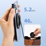 PD15W 快速充電器 ワイヤレスチャージャー マグネット充電 ワイヤレス充電器 スタンド機能 iPhone充電器 type- C 装着のままでも充電可能 全2色 SKU:IPC11092024015 - Image 9