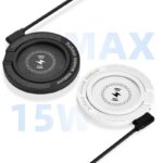 PD15W 快速充電器 ワイヤレスチャージャー マグネット充電 ワイヤレス充電器 スタンド機能 iPhone充電器 type- C 装着のままでも充電可能 全2色 SKU:IPC11092024015 - Image 7