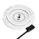 PD15W 快速充電器 ワイヤレスチャージャー マグネット充電 ワイヤレス充電器 スタンド機能 iPhone充電器 type- C 装着のままでも充電可能 全2色 SKU:IPC11092024015 - Image 6