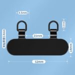 ステンレス製 0.4mm薄型 スマホストラップ用 背面 シールパッド  ネックストラップ ストラップホルダー アクセサリー  全7色 SKU:IPC11092024032 - Image 15