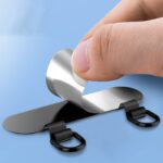 ステンレス製 0.4mm薄型 スマホストラップ用 背面 シールパッド  ネックストラップ ストラップホルダー アクセサリー  全7色 SKU:IPC11092024032 - Image 3
