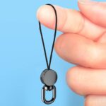 スマホ ストラップ用アクセサリー スマホアクセサリ 360度回転可能 落下防止 携帯ストラップ 全3色 SKU:IPC11092024035 - Image 11