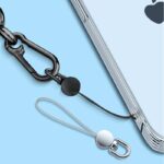 スマホ ストラップ用アクセサリー スマホアクセサリ 360度回転可能 落下防止 携帯ストラップ 全3色 SKU:IPC11092024035 - Image 9