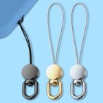 スマホ ストラップ用アクセサリー スマホアクセサリ 360度回転可能 落下防止 携帯ストラップ 全3色 SKU:IPC11092024035