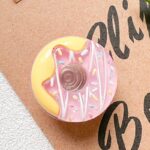 伸縮式 スマホ マグネットスタンドホルダー 粘着式/磁力式 回転可能 スマホホルダー magsafe対応 スタンド 強磁力スマホスタンド  Pink SKU:IPC11092024057 - Image 3