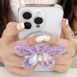 伸縮式 スマホ マグネットスタンドホルダー 粘着式/磁力式 回転可能 スマホホルダー magsafe対応 スタンド 強磁力スマホスタンド 全5種類 SKU:IPC11102024022 - Image 2