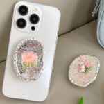 伸縮式 スマホ マグネットスタンドホルダー 粘着式/磁力式 回転可能 スマホホルダー magsafe対応 スタンド 強磁力スマホスタンド 全5種類 SKU:IPC11102024029 - Image 2