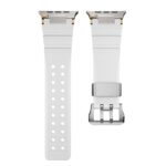 42/44/45/46/49mm  Apple Watch 高品質 シリコン製 ラバー ベルト アップルウォッチ バンド ベルト Apple Watch 交換ベルト 金具黒色/チタンカラー 全5色 SKU:IPC11102024058 - Image 18