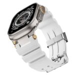 42/44/45/46/49mm  Apple Watch 高品質 シリコン製 ラバー ベルト アップルウォッチ バンド ベルト Apple Watch 交換ベルト 金具黒色/チタンカラー 全5色 SKU:IPC11102024058 - Image 41