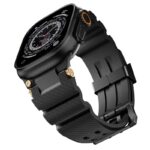 42/44/45/46/49mm  Apple Watch 高品質 シリコン製 ラバー ベルト アップルウォッチ バンド ベルト Apple Watch 交換ベルト 金具黒色/チタンカラー 全5色 SKU:IPC11102024058 - Image 38