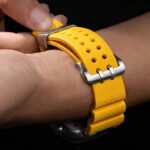 42/44/45/46/49mm  Apple Watch 高品質 シリコン製 ラバー ベルト アップルウォッチ バンド ベルト Apple Watch 交換ベルト 金具黒色/チタンカラー 全5色 SKU:IPC11102024058 - Image 30