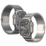 Apple Watch 42/44/49mm アップルウォッチ バンド チタン ベルト アップルウォッチ バンド ベルト Apple Watch 交換ベルト  全4色 SKU:IPC11102024065 - 画像 (2)