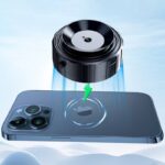 Magsafe対応 真空吸盤式 車載ホルダー X8C 15Wワイヤレス充電器 360度回転   吸着式スマホホルダー 超強吸着力 マグネット式車載ホルダー ダッシュボードホルダー 全機種対応  全2色 SKU:IPC11102024081 - Image 3