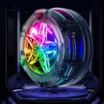 磁気式 スマホ散熱器 スマホ冷却ファン 15Wワイヤレス充電器 タブレット 冷却ファン iPhone/iPad 冷却  半導体 Magsafe スマホ散熱器 携帯クーラー SKU:IPC11102024083