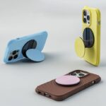 マグネット式 スマホ スタンド Magsafe対応アクセサリー 折り畳式 スマートフォン ホルダー 全12色 SKU:IPC11102024087